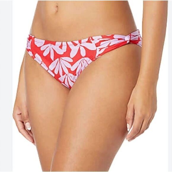 New. Trina Turk red and lilac twist side bikini bottom. 8. Retails $79 - Picture 4 of 9